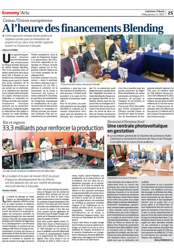Cameroon Tribune N° 12522_ 8721 du 21.01.2022
