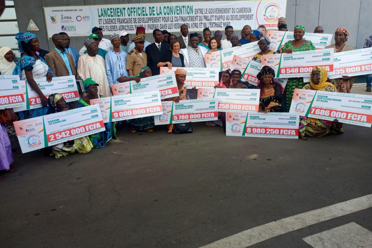 LANCEMENT OFFICIEL DE LA CONVENTION PADFA II -AFD PAR LE MINADER À GAROUA