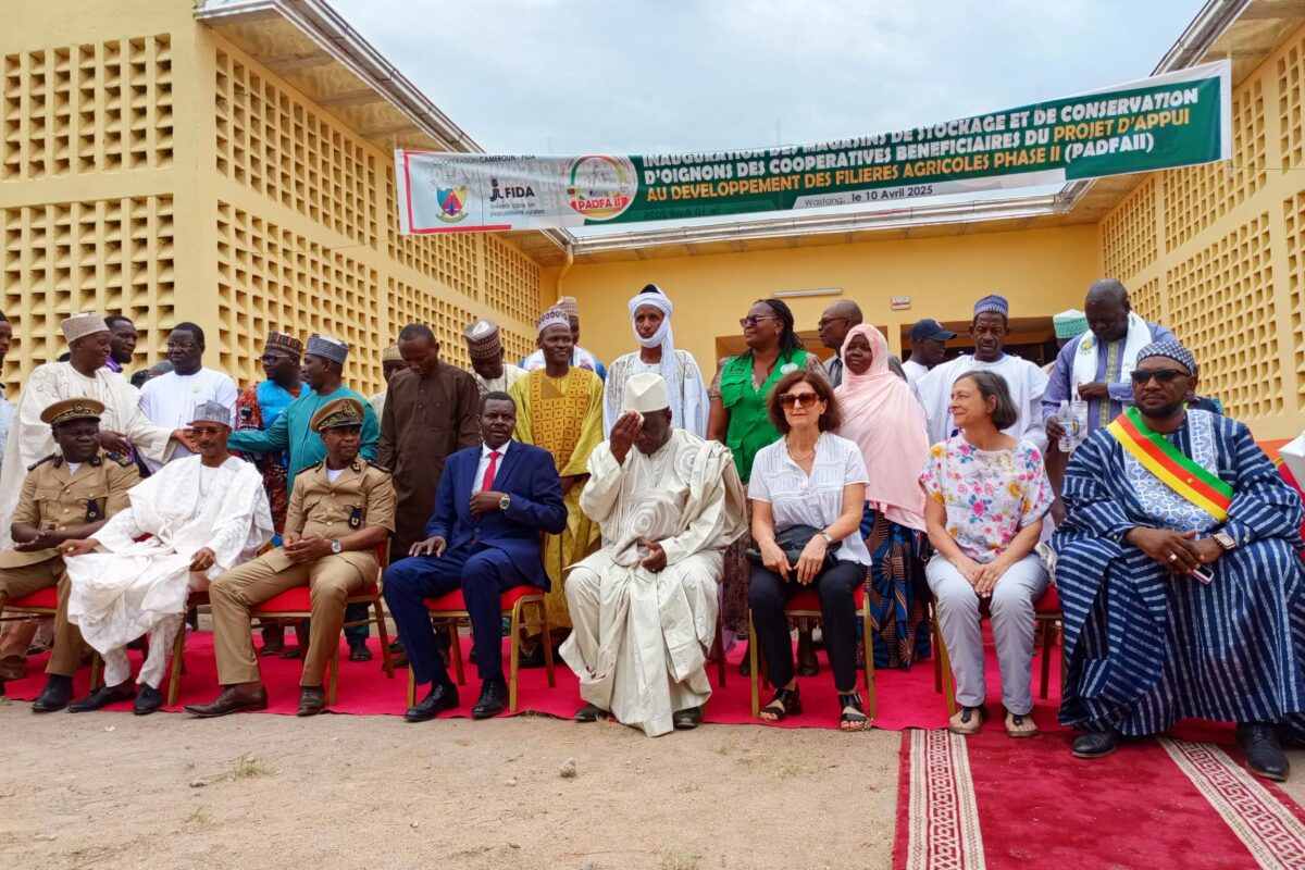INAUGURATION DES MAGASINS OIGNON PAR LE MINADER À GAROUA ET NGONG (NORD)