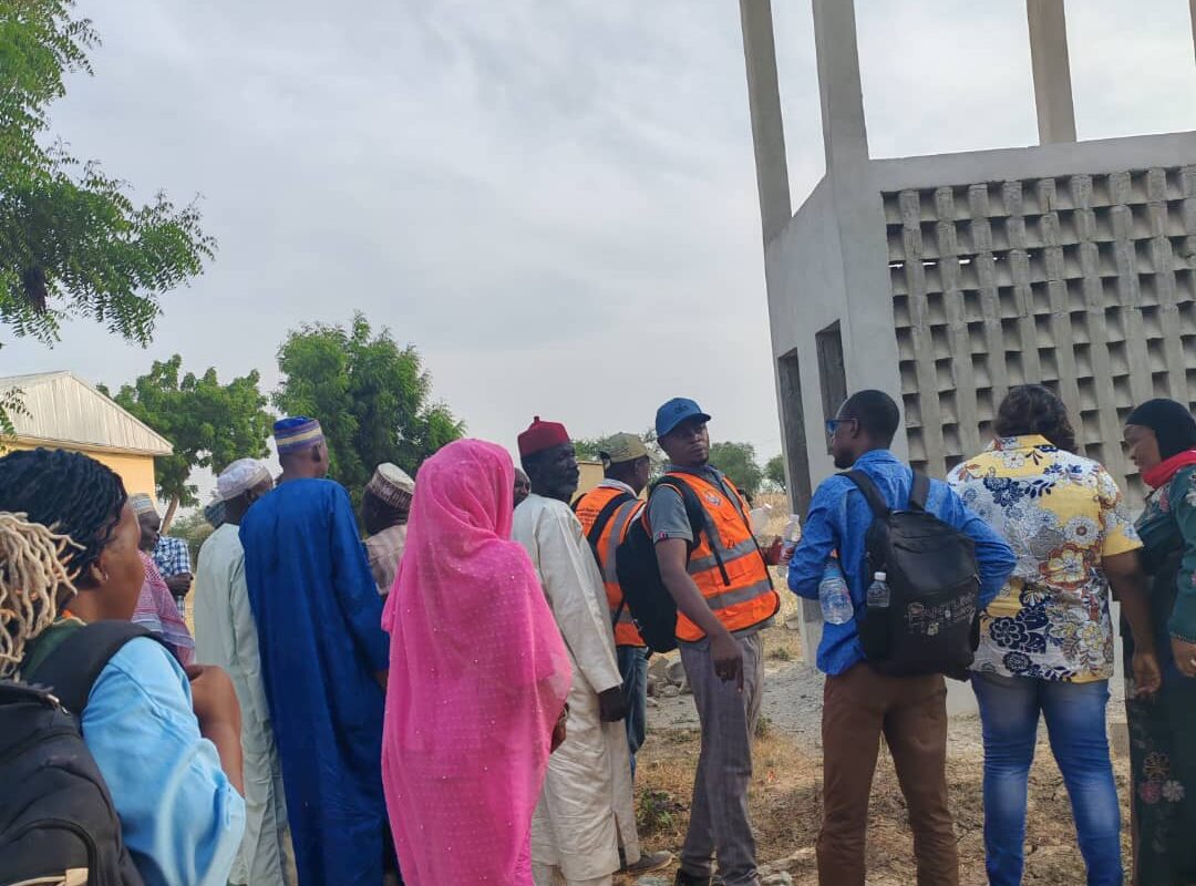 LA MISSION DE SUPERVISION SUR LE CHANTIER DE L’USINE OIGNON DE GAZAWA